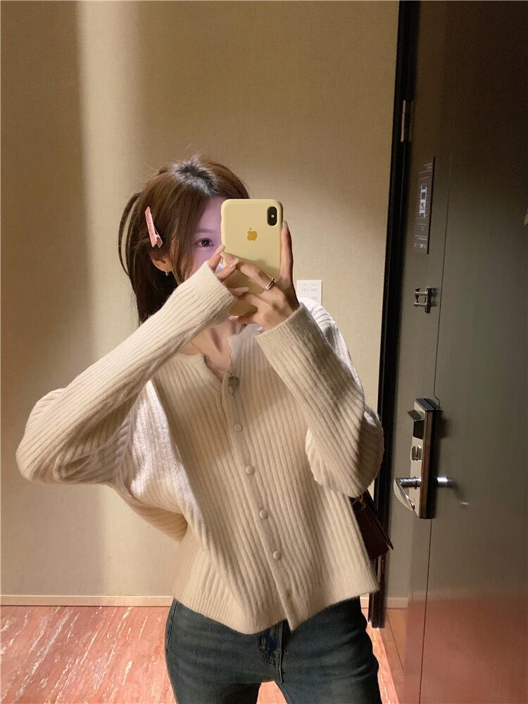 【outer】ニットカーデ　M28828