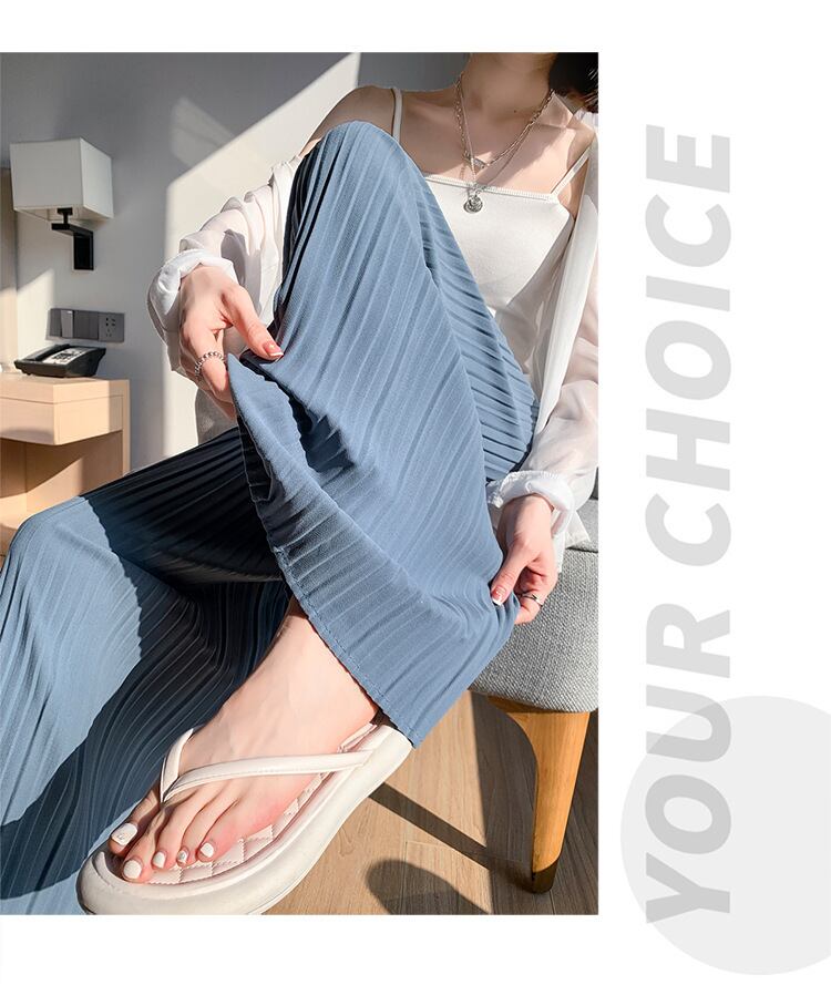 【bottoms】シフォンギャザーガウチョパンツG20984