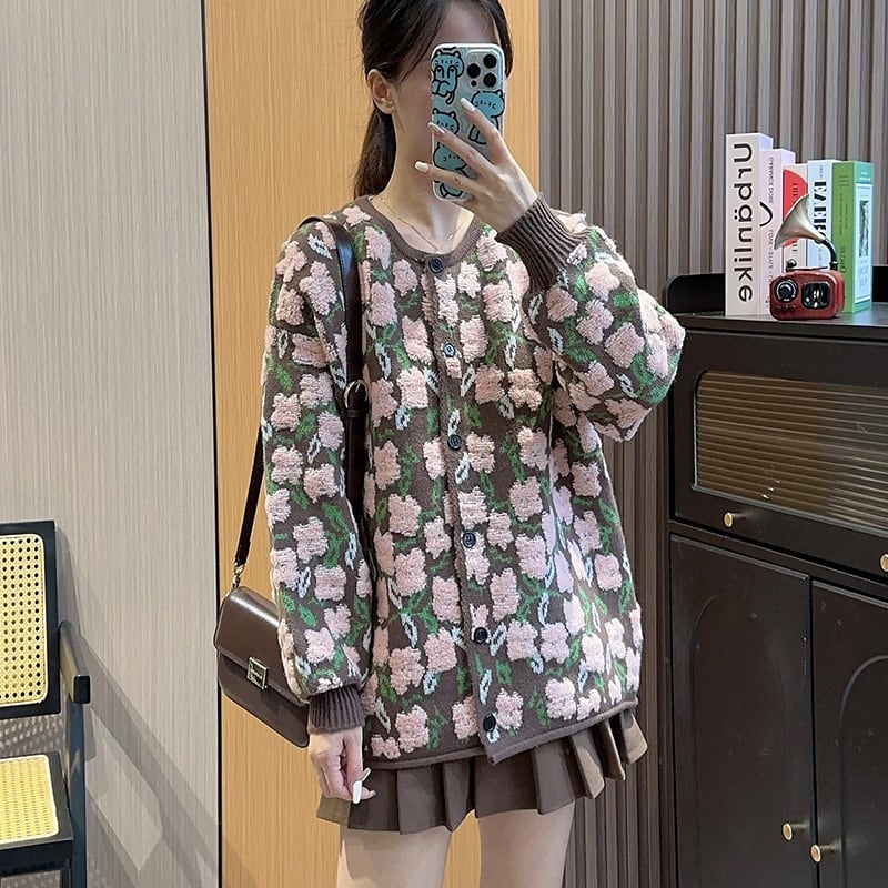 【outer】ニットカーディガン　N2706