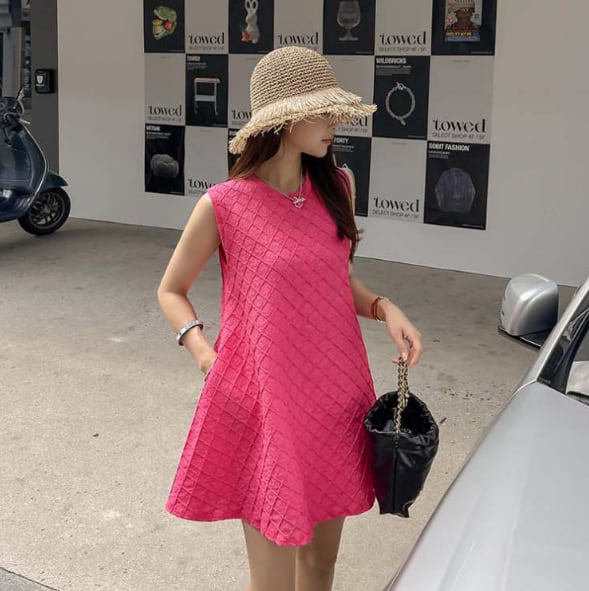 【dress】ノースリーブワンピース　M24028