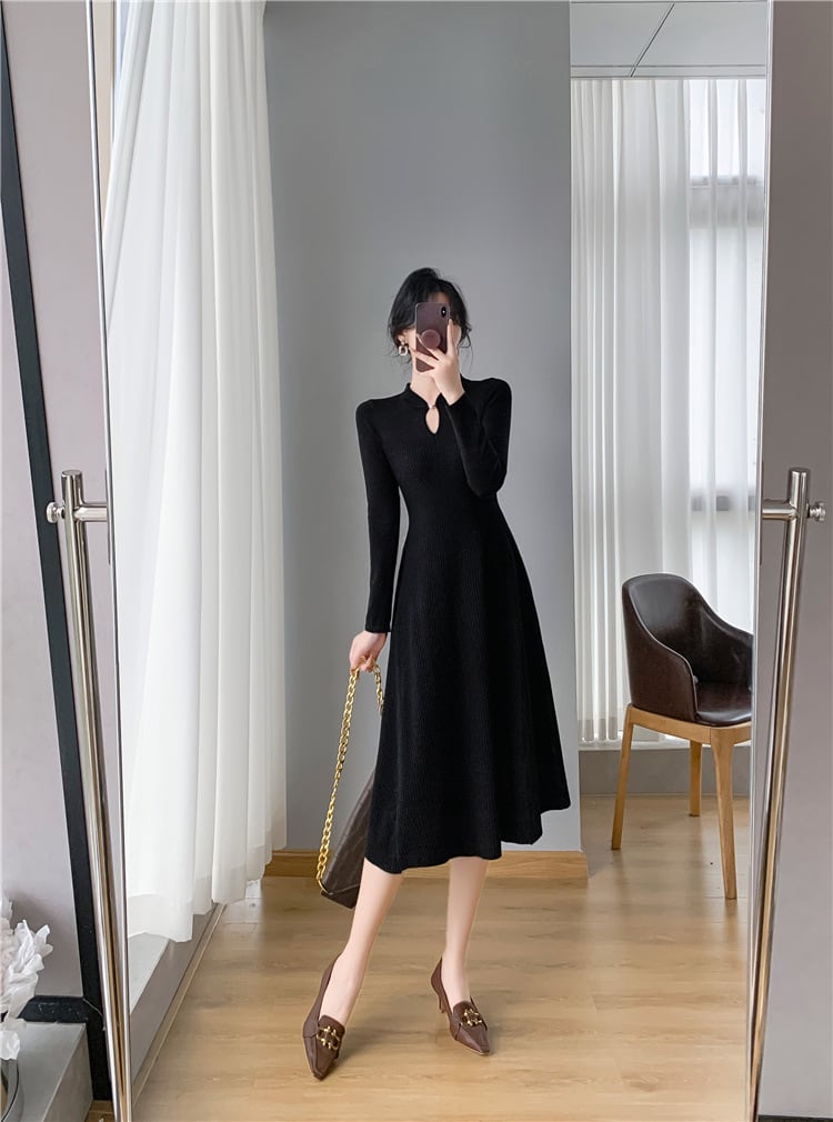 【dress】ニットワンピース　M26176
