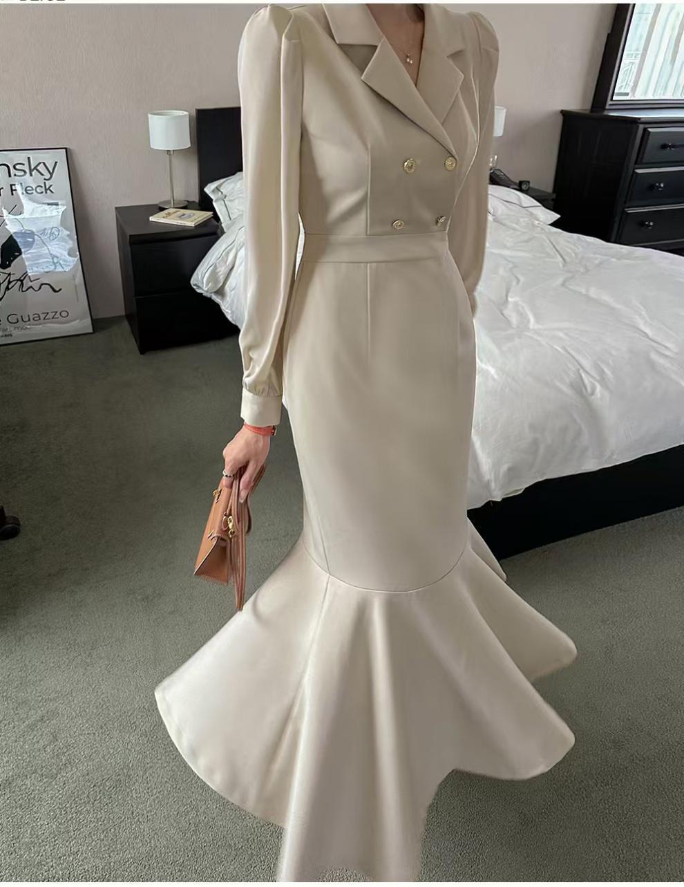 【dress】マーメイドフォーマルワンピース　N2694