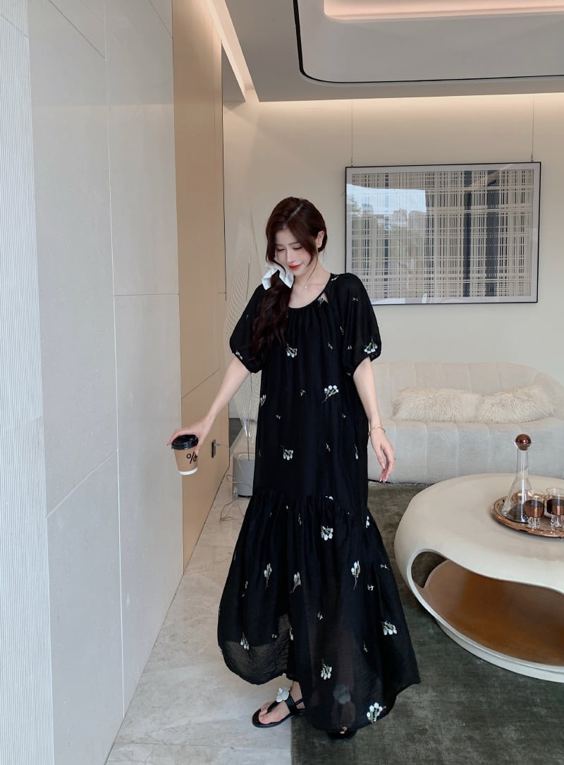 【dress】カジュアルワンピース　M25325