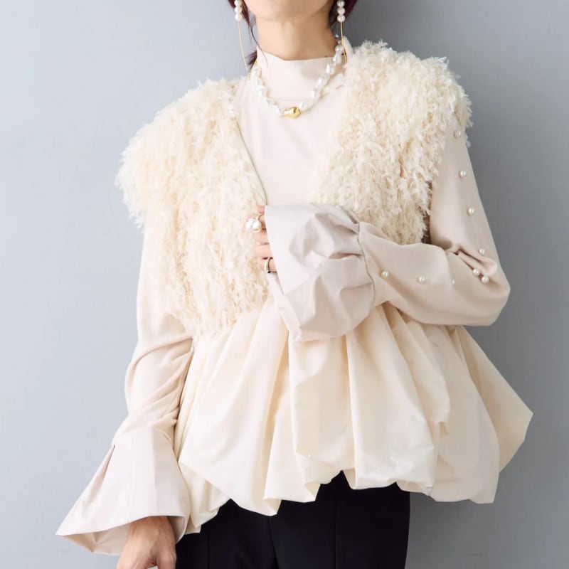 【tops】ドッキングVネックベスト　M28683