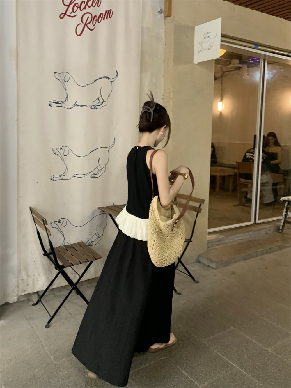 【set】ノースリーブトップス×スカートセット　M23947