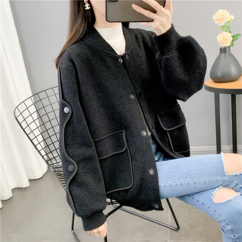 【outer】ニットアウター 　M27277
