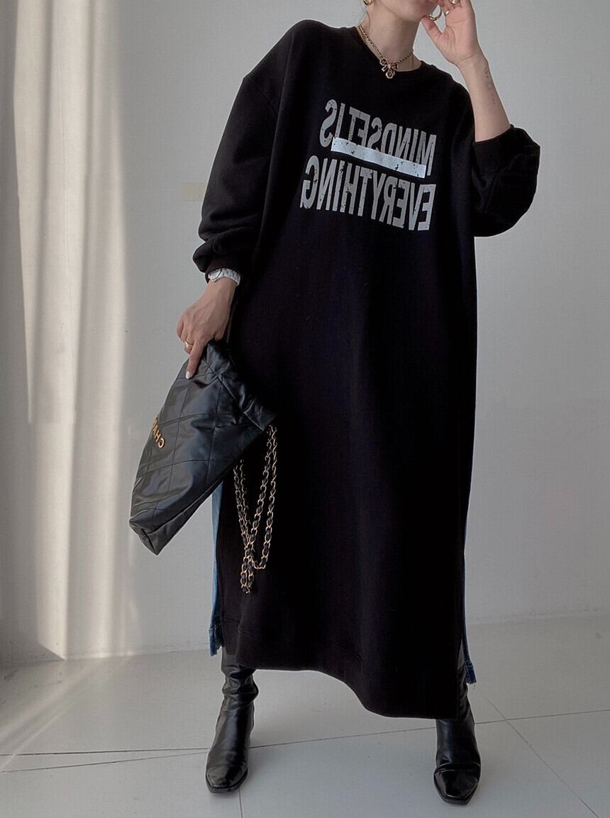 【dress】ドッキングカジュアルワンピース　M19001