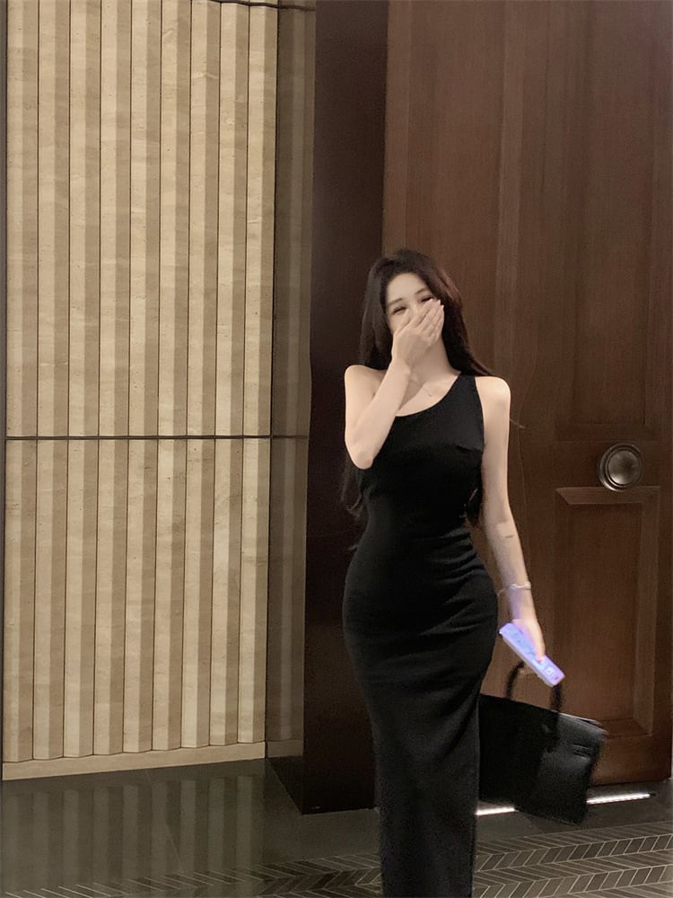 【dress】バックレスワンピース　M25010