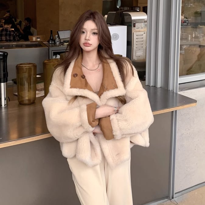 【outer】2WAYショートコート　M28265