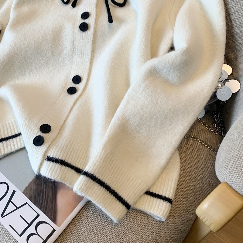 【outer】ニットカーデ　M28917