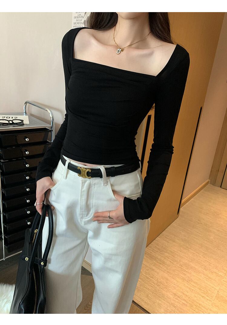 【tops】長袖Ｔシャツトップス　M28973