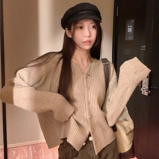 【outer】ニットカーデ　M28828