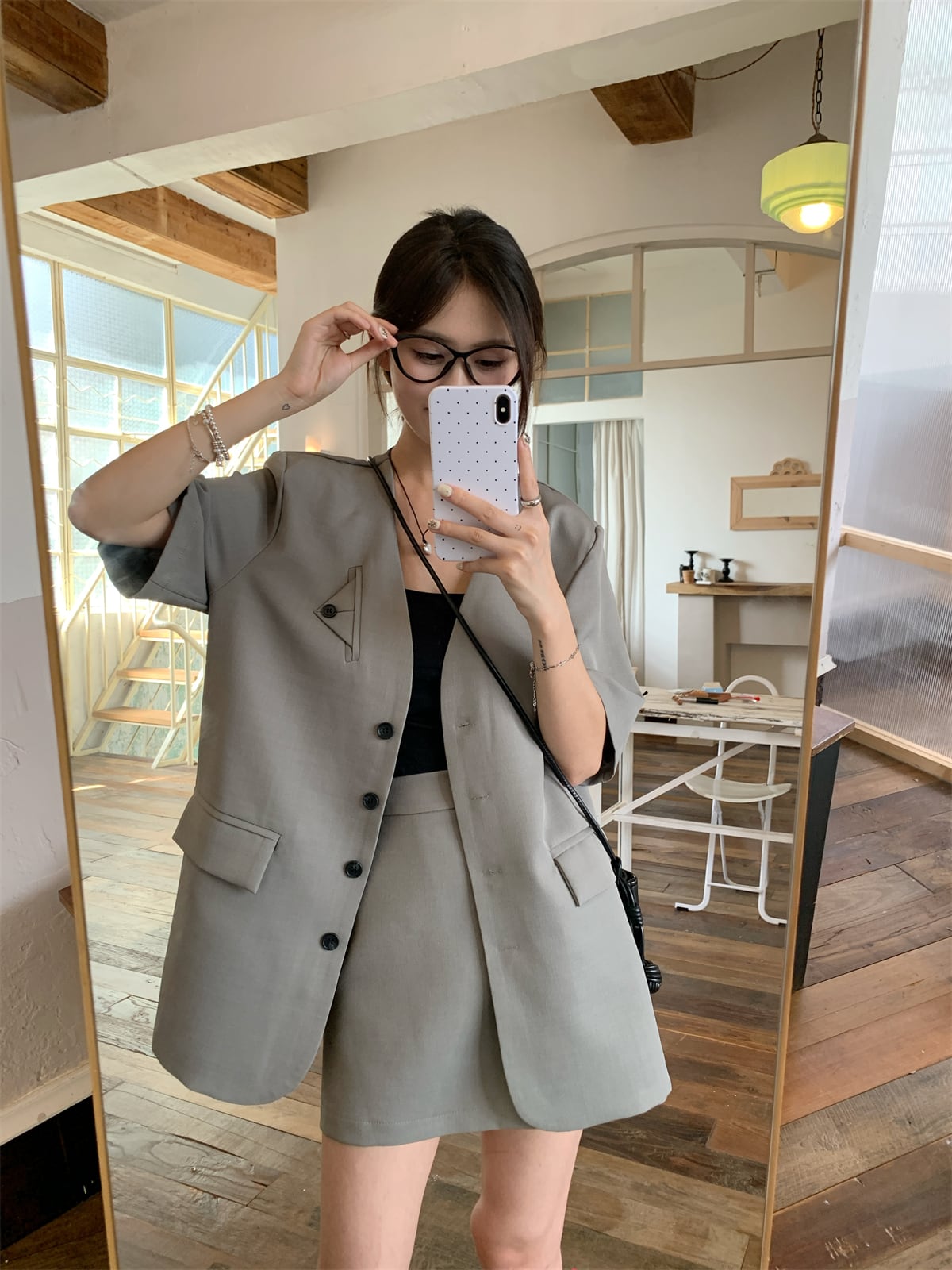 【set】ジャケット×スカートセット    N2671