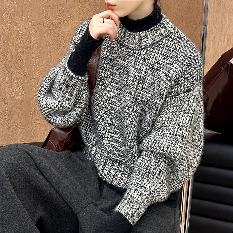 【tops】ニットトップス Q6965