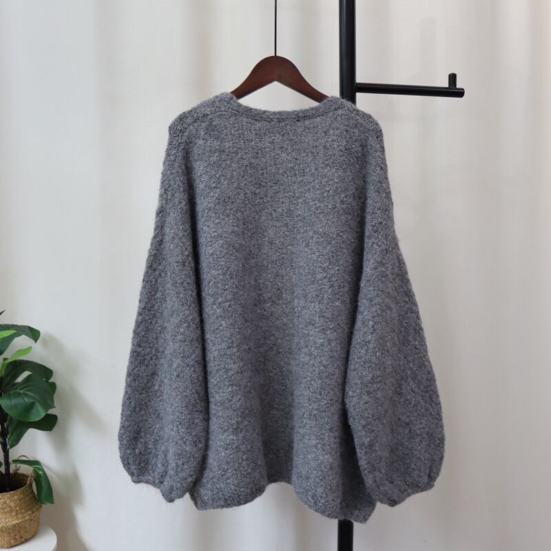 【outer】スパンコールニットカーデ　M28600