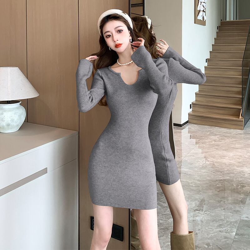 【dress】ニットワンピース　M28213