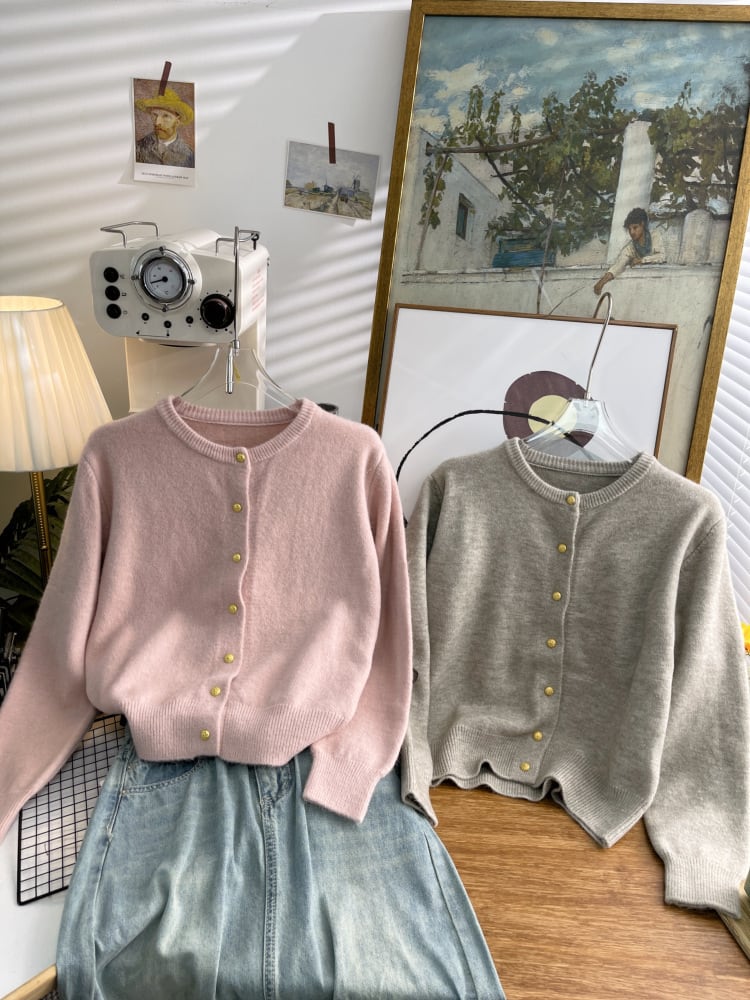 【outer】シンプルカーディガン     N2824