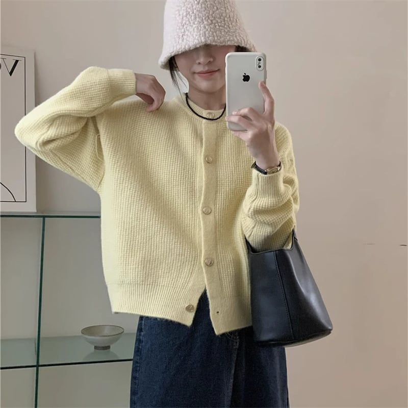 【outer】ニットカーデ　M25959