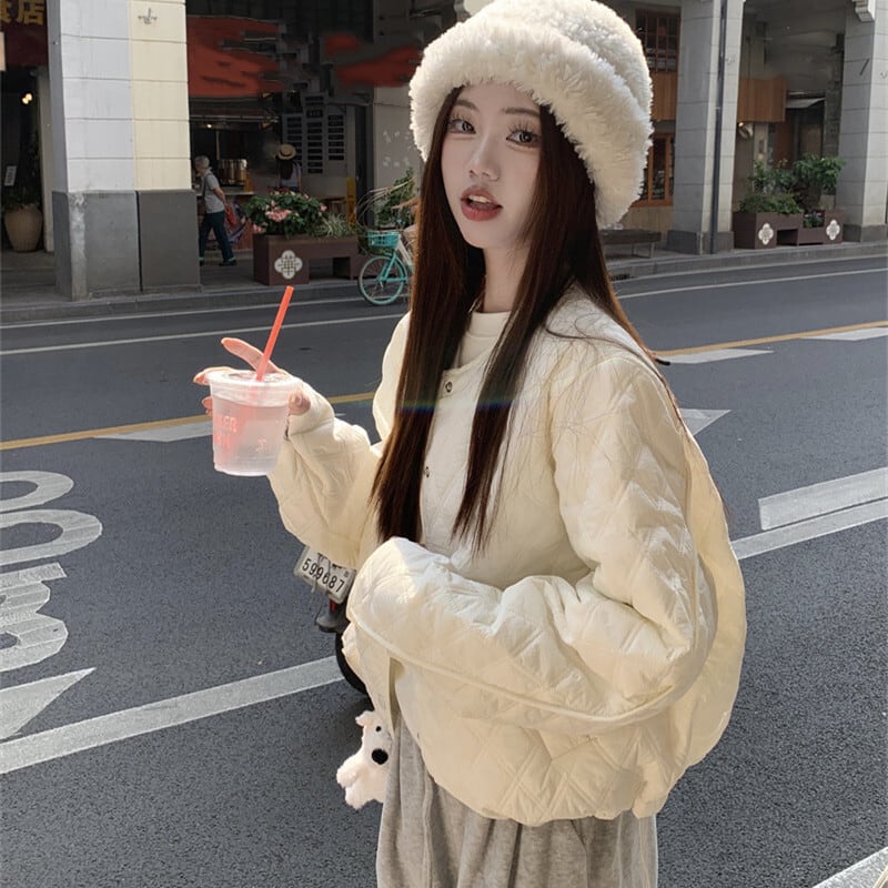 【outer】ショートコート　M27368