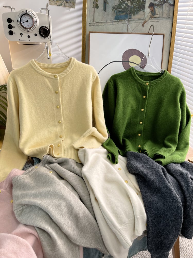 【outer】シンプルカーディガン     N2824