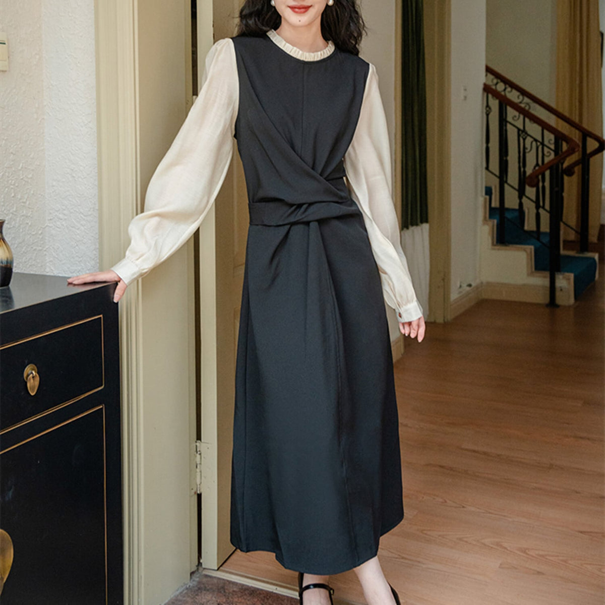 【dress】ドッキングデートワンピース 　N2749