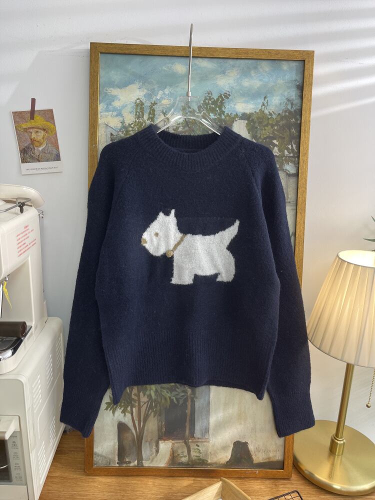 【tops】カートゥーンニットセーター　M26856