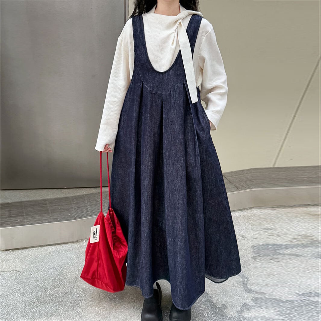 【dress】デニムワンピース　M29957