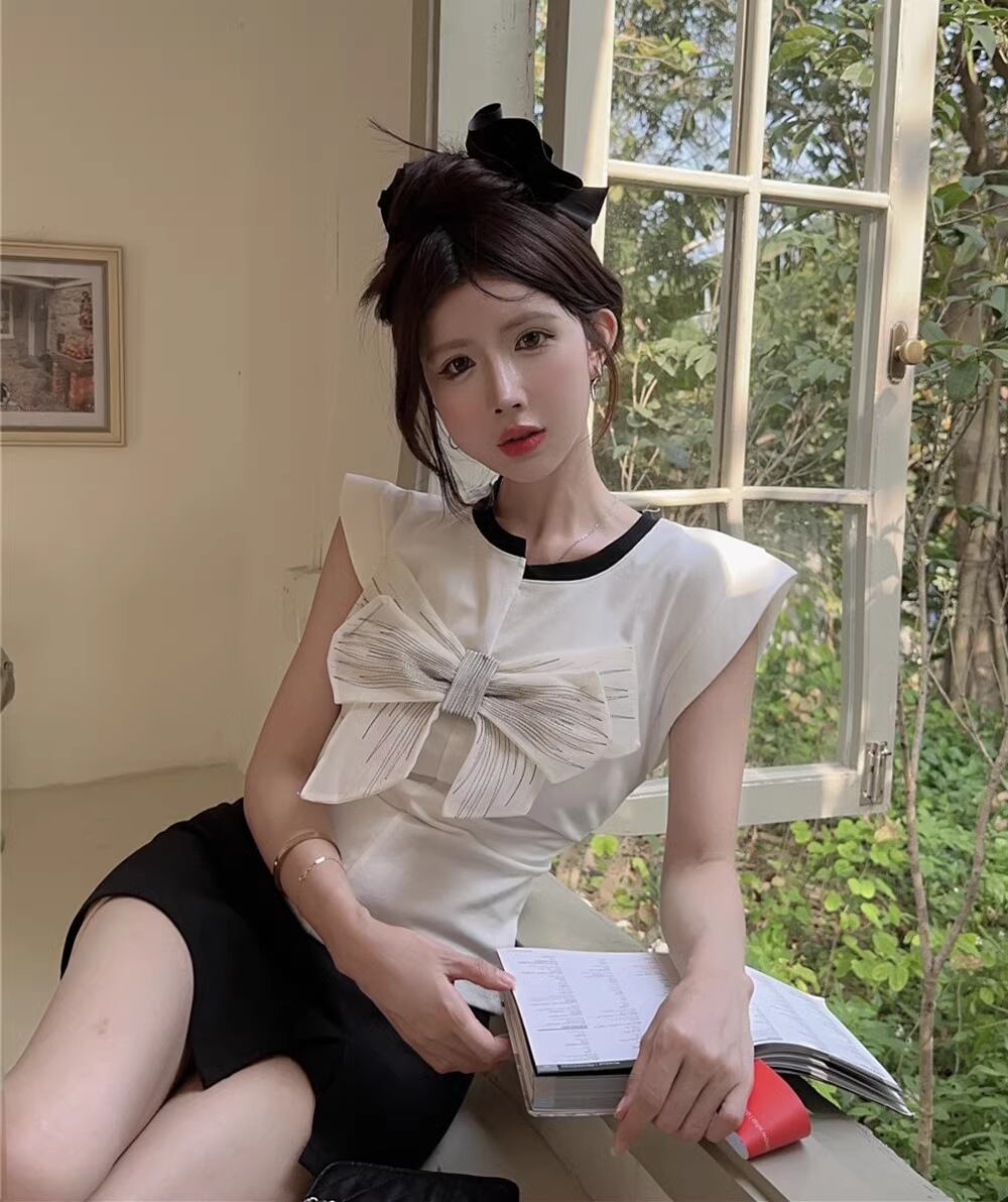 【tops】リボンキャミソールF7050