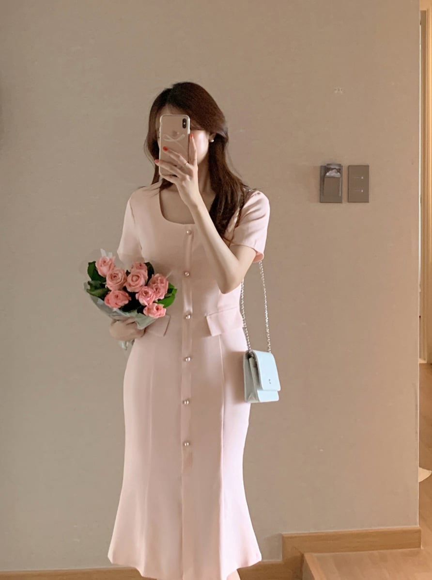 【dress】マーメイドワンピース　M24722