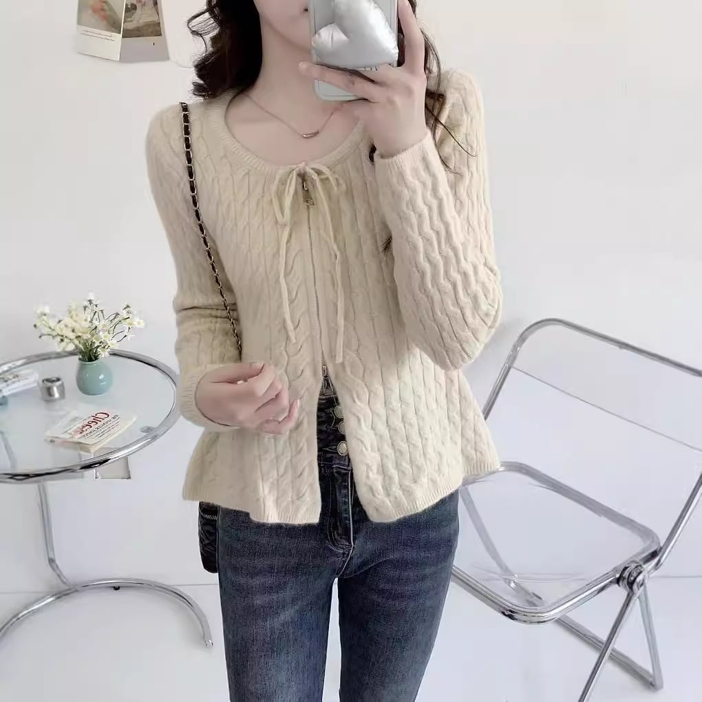 【outer】ニットカーデ　M25907