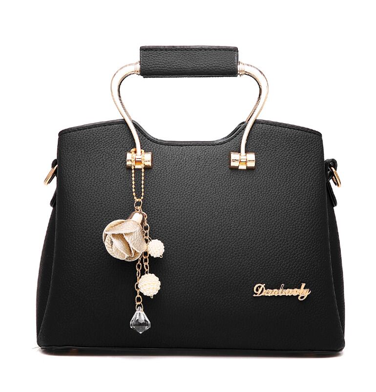 【小物】ファッション 韓国系シンプルPU無地斜め掛けハンドバッグ G1889