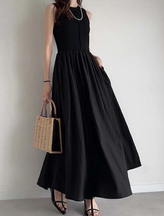【dress】ノースリーブワンピース　M29754