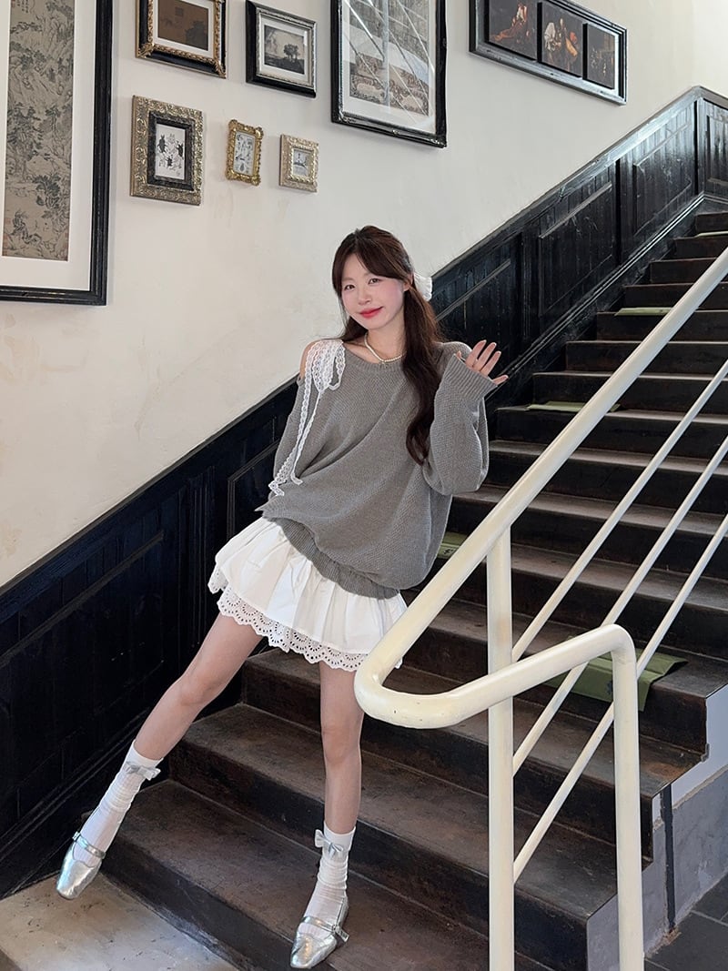 【dress】切り替えワンピース　M25540