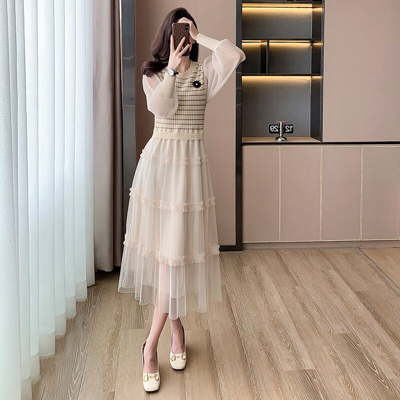 【dress】ドッキングデートワンピース　M17952