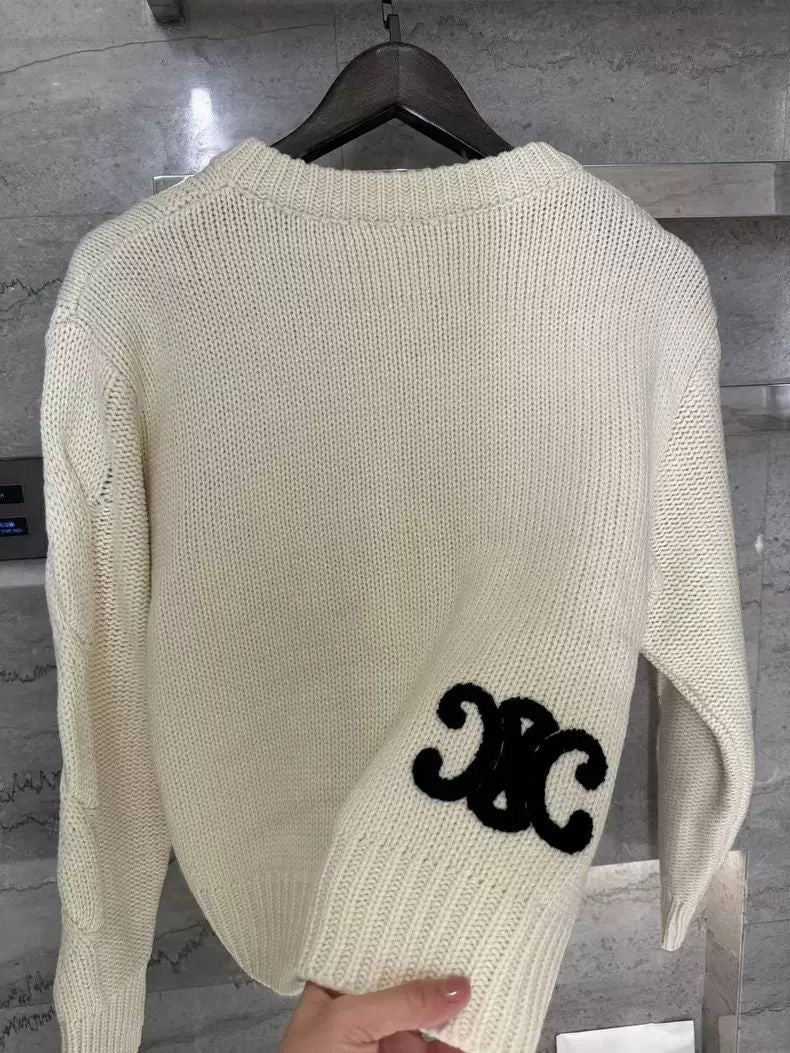 【outer】長袖ニットカーディガンF8341