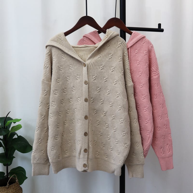 【outer】ニットカーデ　M26027