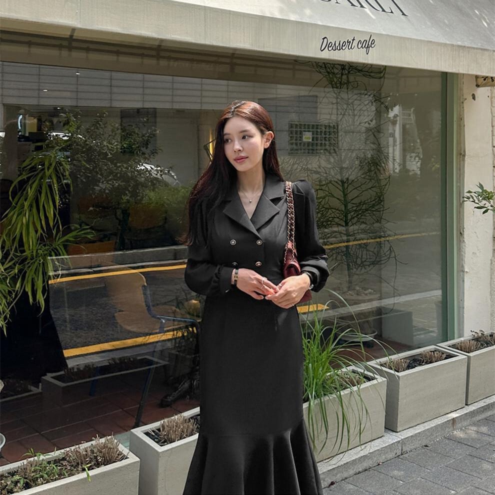 【dress】マーメイドフォーマルワンピース　N2694