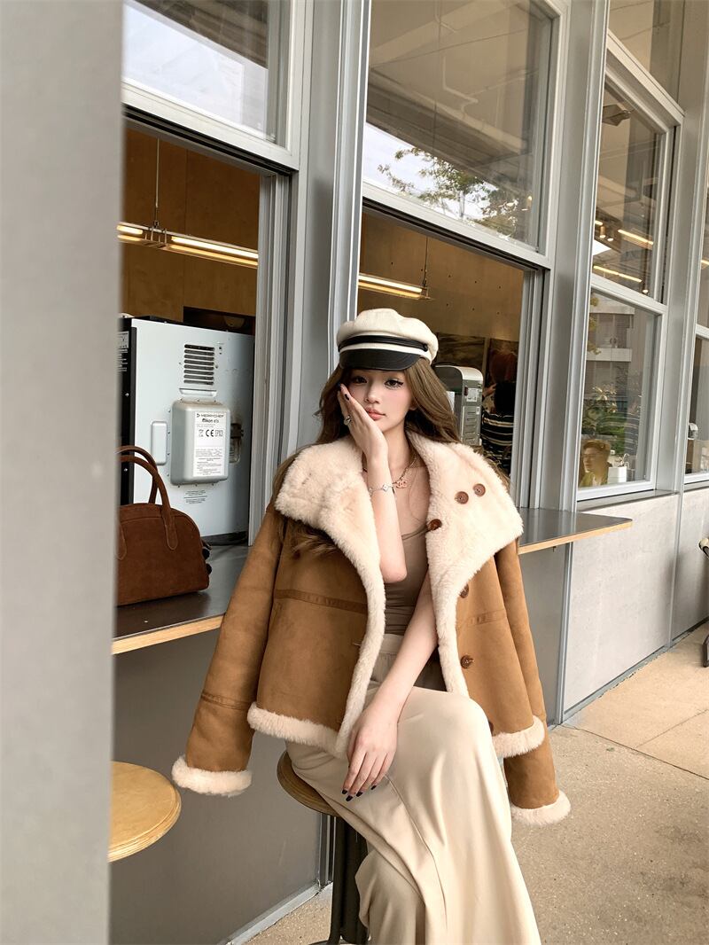 【outer】2WAYショートコート　M28265