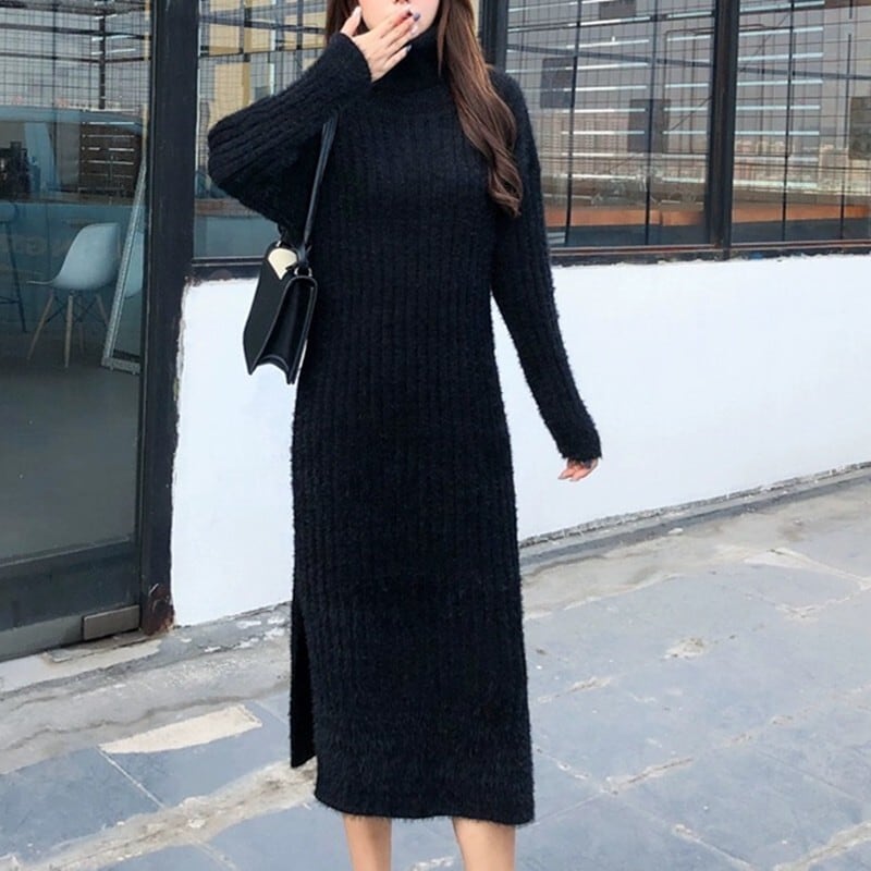 【dress】ニットワンピース　M25639