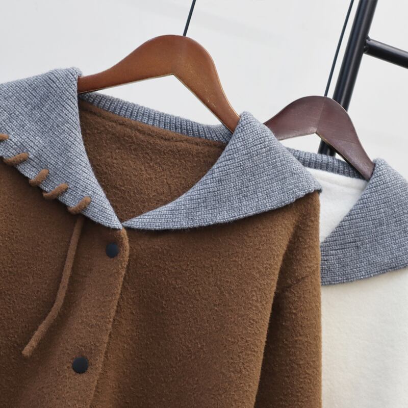 【outer】Vネックニットカーディガン Q7259