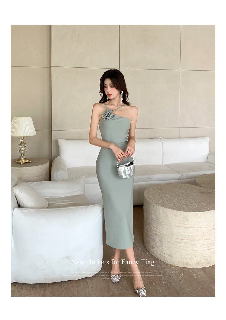 【dress】体型カバーキャミワンピース G21115