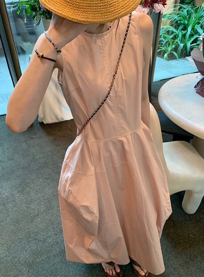 【dress】ノースリーブワンピース　M29694