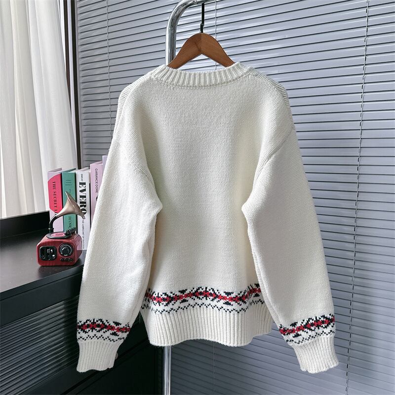 【tops】クルーネックニットセーター　M27916