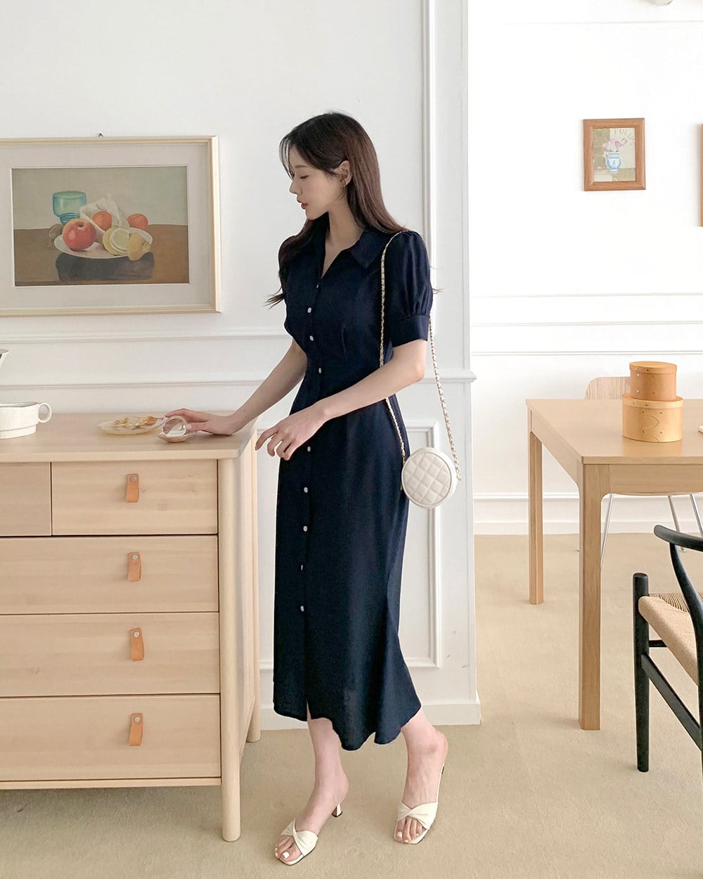 【dress】シャツワンピース　M24721