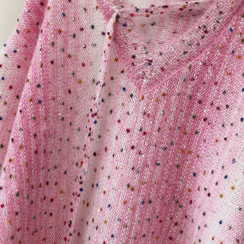 【tops】キラキラニットセーター　M27524