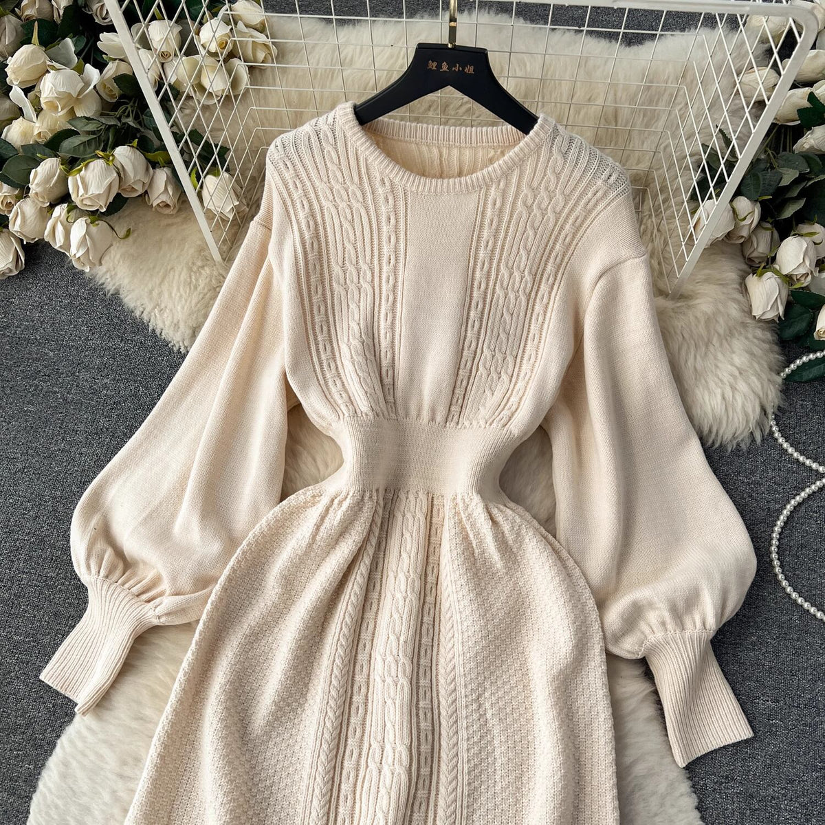【dress】ニットワンピース　M18791