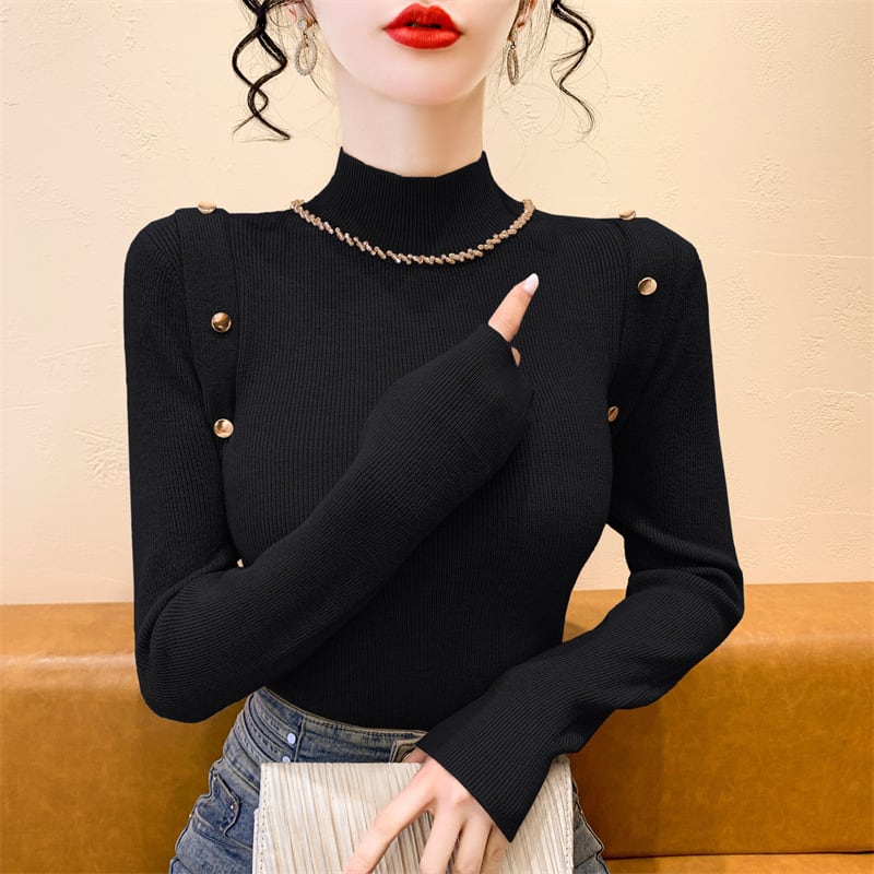 【tops】ニットトップス　M28111