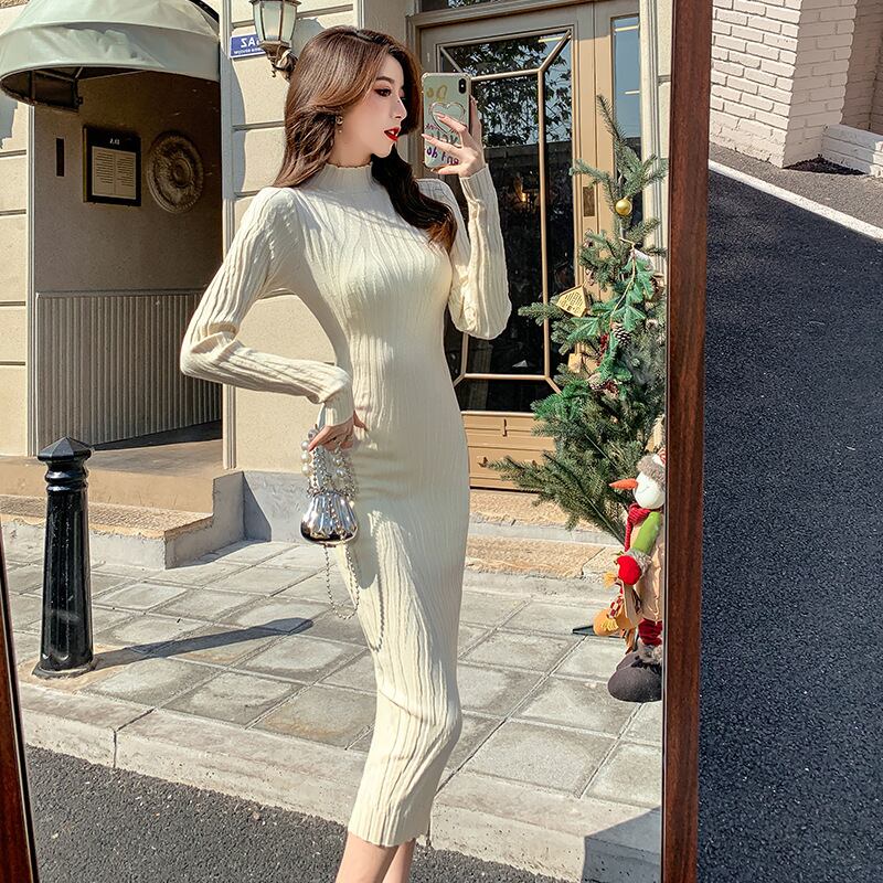 【dress】ニットワンピース　M18626