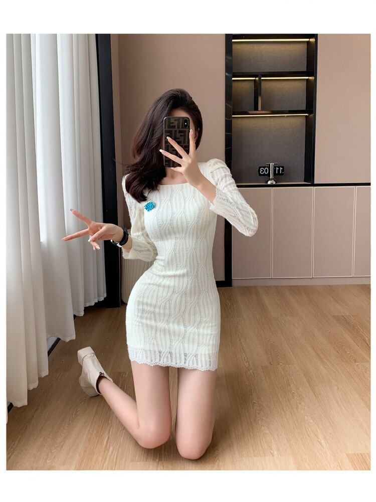 【dress】レースワンピース　M18765