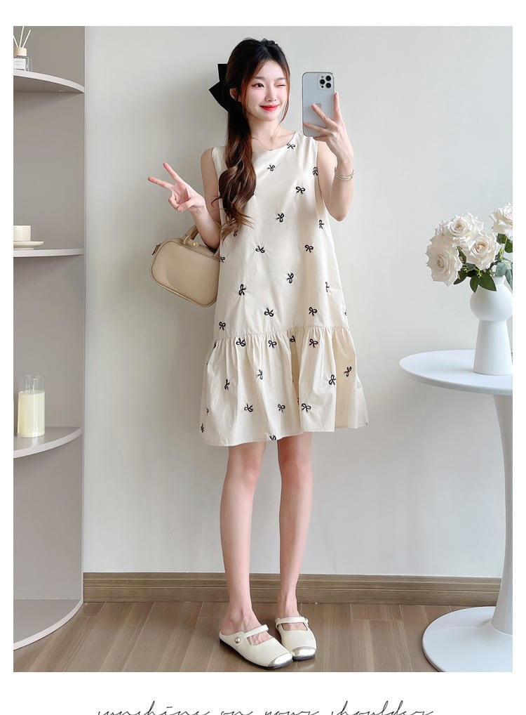 【dress】ノースリーブワンピース　M24645
